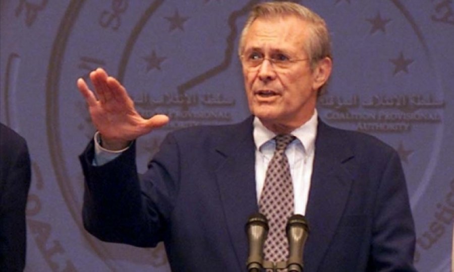 Rumsfeld hakkında şok iddia!