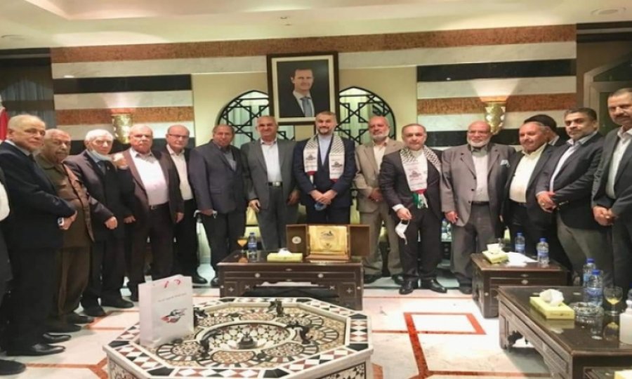 İran Dışişleri Bakanı Şam'da Filistinli grupların liderleriyle görüştü