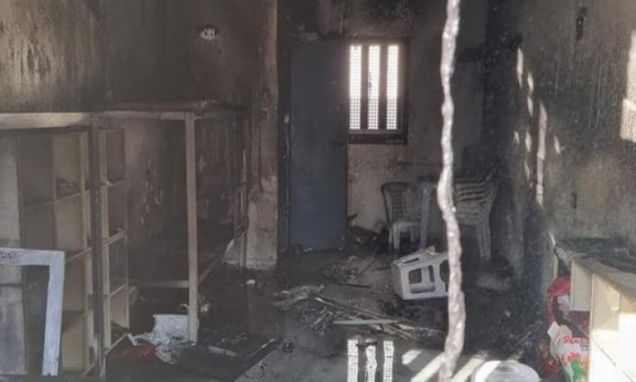 Filistinli esirler işgal hapishanelerini ateşe verdi