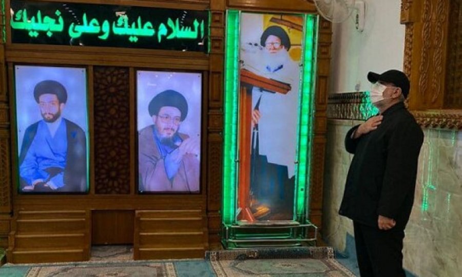 Kudüs Gücü Komutanı Tuğgeneral Kaani Irak'ı ziyaret etti