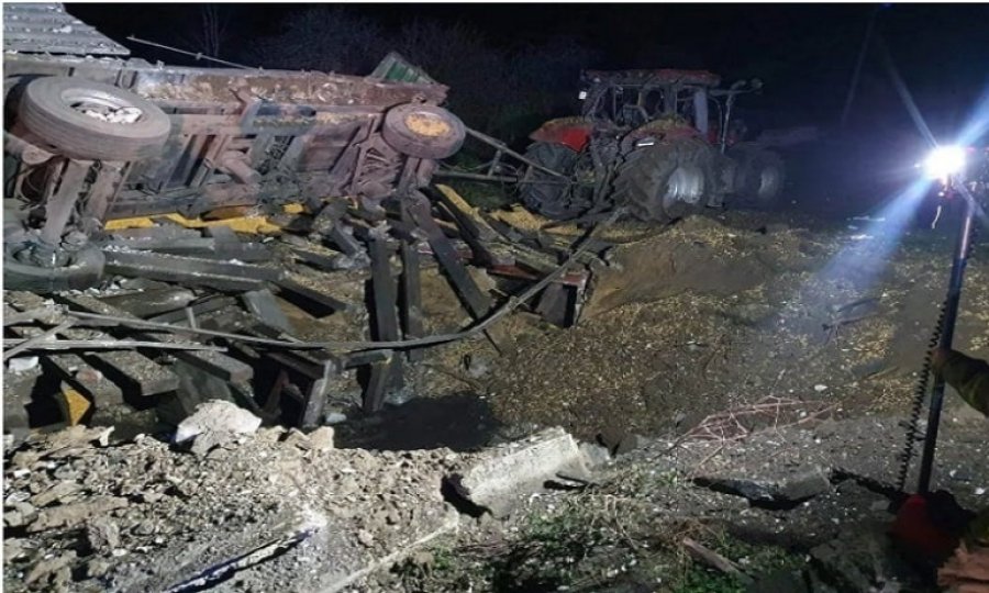 Moldova’nın kuzeyine kime ait olduğu belirsiz bir füze düştü