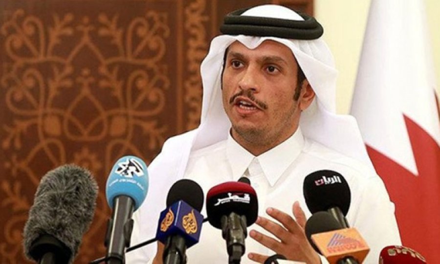 Muhammed bin Abdurrahman, Blinken ve Abdullahiyan ile görüştü