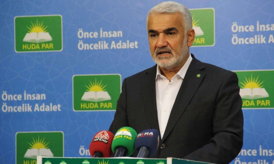 HÜDA PAR Başkanı İran'ın Erbil'deki MOSSAD üssüne yönelik saldırısını kabul edilemez buldu
