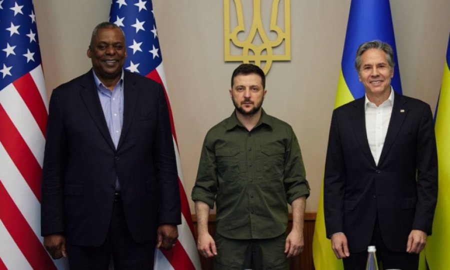 ABD'li Bakanlar Kiev'de Zelenski ile görüştü