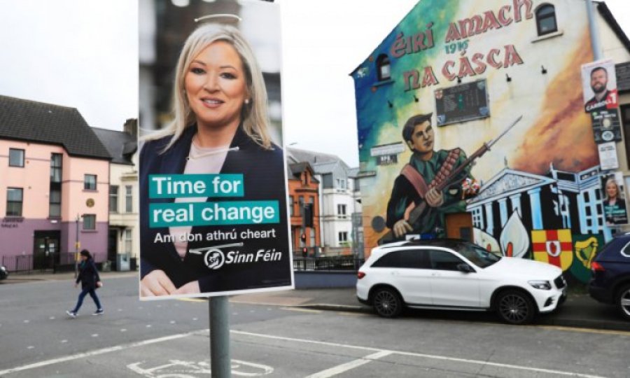 Kuzey İrlanda'daki seçimleri, İngiltere'den ayrılığı savunan Sinn Fein kazandı