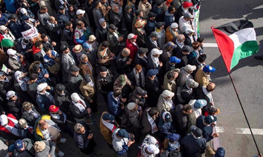 Fas’ta onurlu eylem! İsrail ile normalleşmek Filistin’e ihanettir
