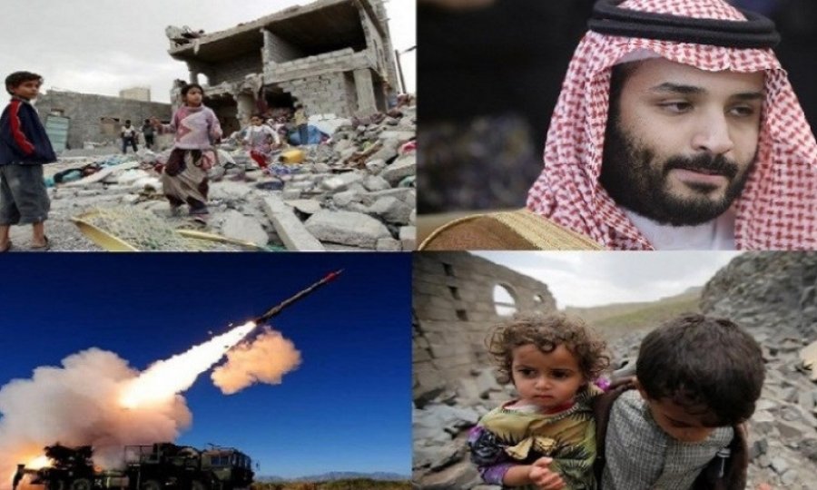 Yemen'de Ensarullah, kuşatma altındaki halka füze ile gıda gönderdi - Video