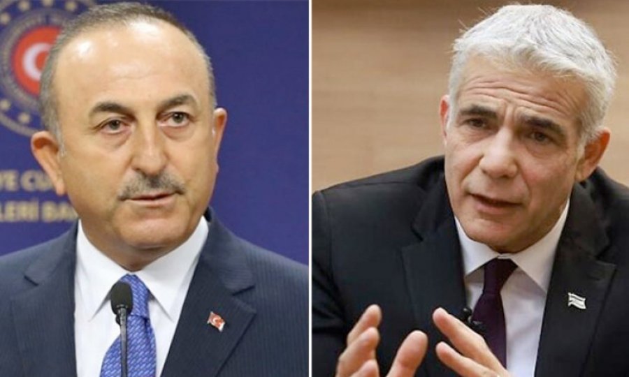 Çavuşoğlu Siyonist rejimi İsrail Dışişlrti bakanıyla görüştü