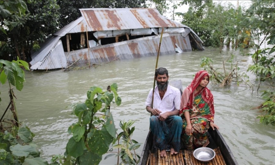 Bangladeş'in kuzeydoğusundaki sellerde 3 milyon kişi yerinden oldu