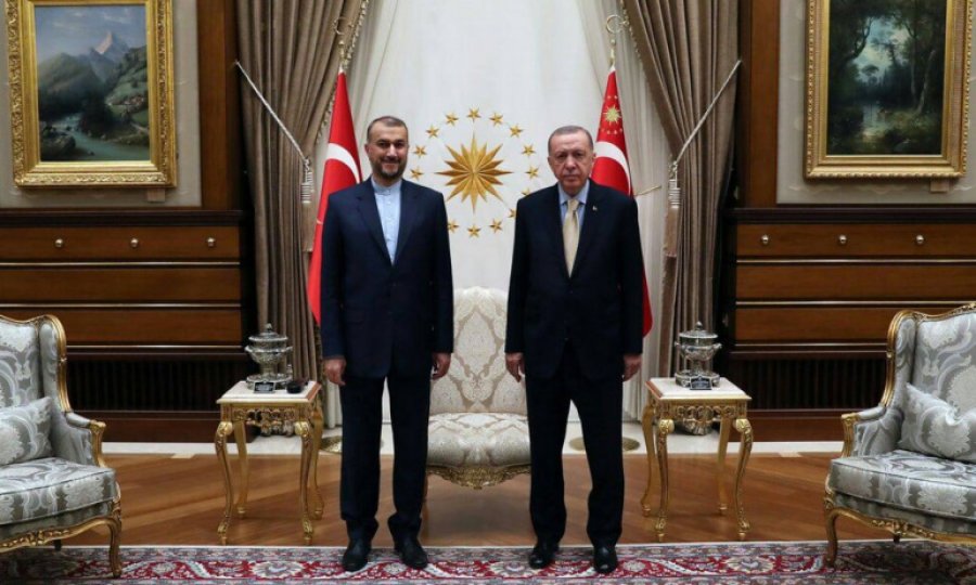Emir Abdullahiyan, Erdoğan ile bir araya geldi