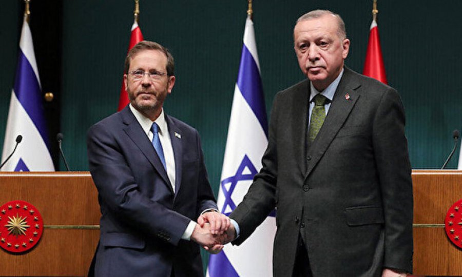 Cumhurbaşkanı Erdoğan, Siyonist mevkidaşı ile görüştü