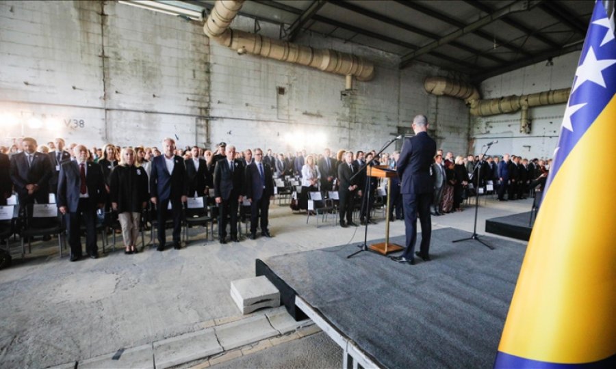 Srebrenitsa soykırımının 27'nci yılı dolayısıyla anma programı yapıldı