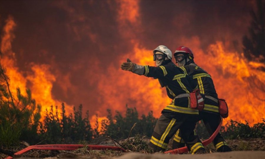Fransa’da Gironde'deki yangınlar 12. gününde halen sürüyor