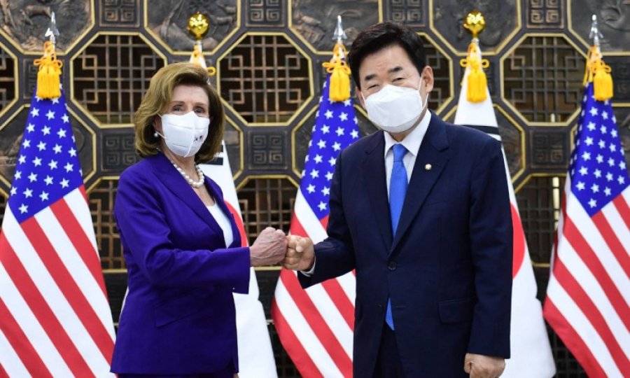 Tayvan'ı karıştırmıştı: Pelosi, Güney Kore’de