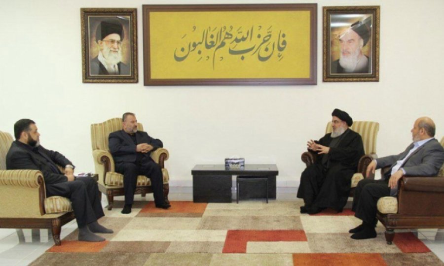 Nasrallah, Hamas heyeti ile görüştü