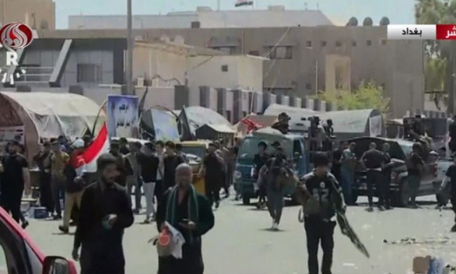 Sadr Hareketi taraftarları Yeşil Bölge'den çekiliyor