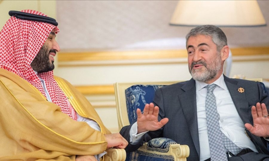 Suudi Arabistan Veliaht Prensi Selman, Bakan Nebati ile görüştü