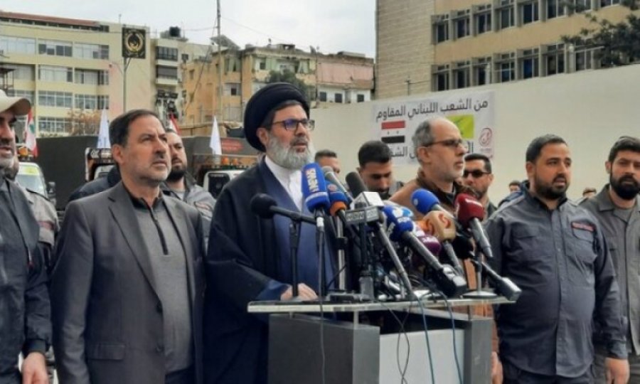 Hizbullah, Suriye'ye ilk insani yardım konvoyunu gönderdi