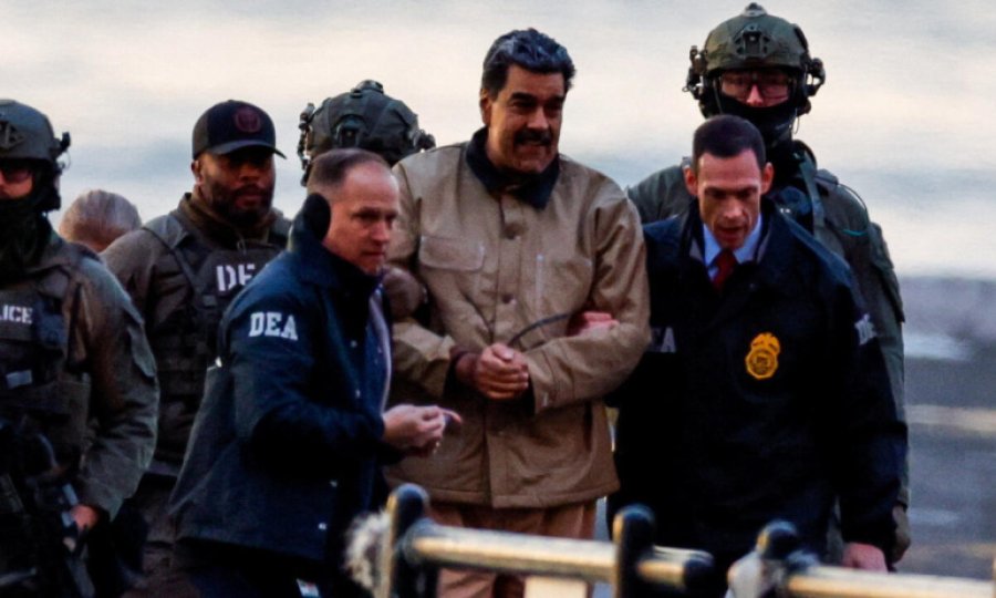 Maduro mahkemeye böyle götürüldü